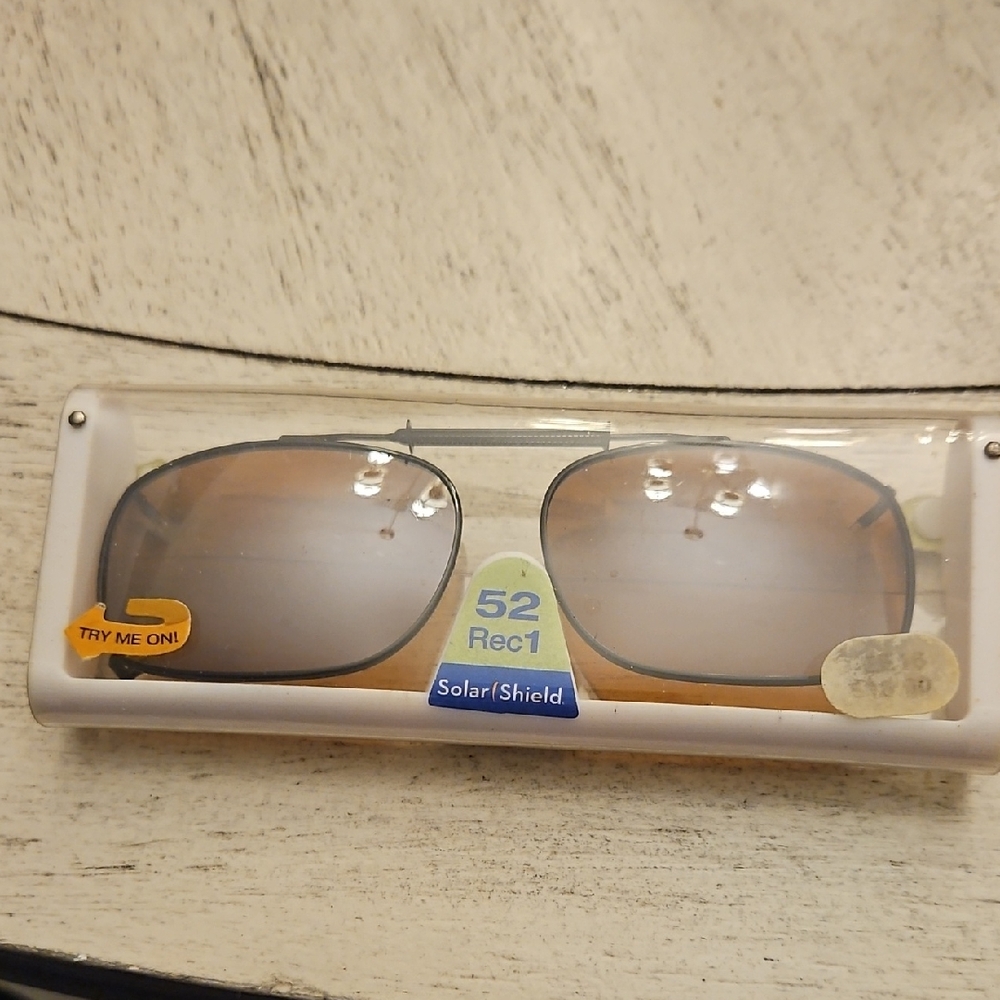 Solar Shield Sunglasses with Brown Lenses